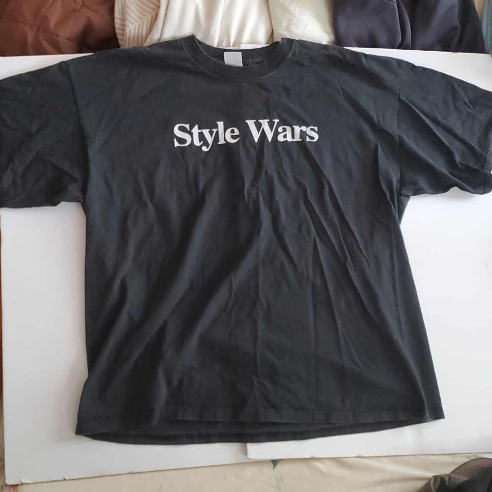 Vintage STYLE WARS Tee. PBS Documentary 1990's. NY 1982. EVC. 2XL. Gildan Cotton